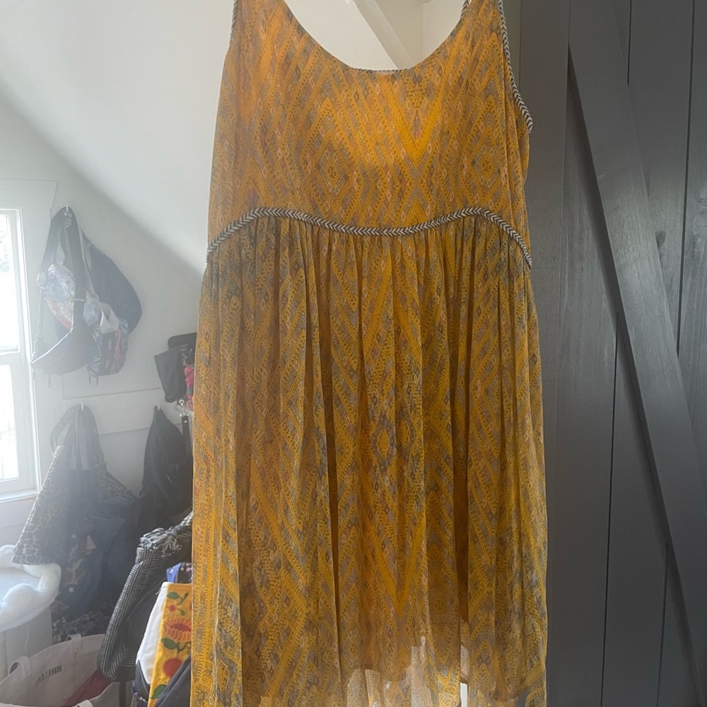 Free People baby doll boho dress